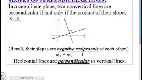 Section 3.4: Find and Use Slopes of Lines