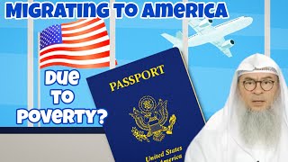 Download Lagu Can muslims who live in poverty migrate to the US for a better standard of living? #assim al hakeem MP3