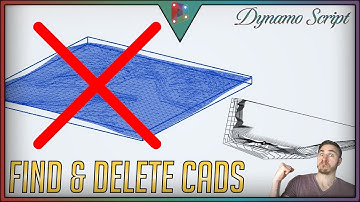 Find & Delete CAD Files | Dynamo Script
