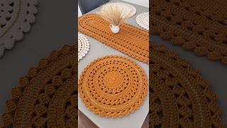 Clica no texto acima ⬆️ SOUSPLAT DE CROCHÊ LINDO 😻 #crochet