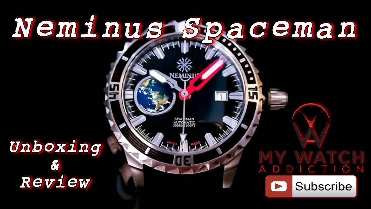 Kickstarter Watch Unboxing: Neminus Spaceman Earth Dweller Review