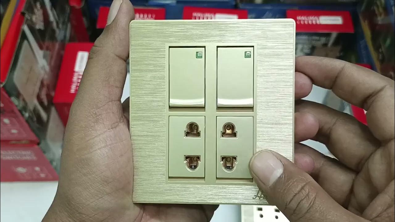 gang switch socket price in bangladesh/premium quality YouTube