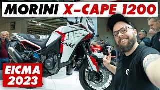 New 2024 Moto Morini XCape 1200 Unveiled! EICMA 2023