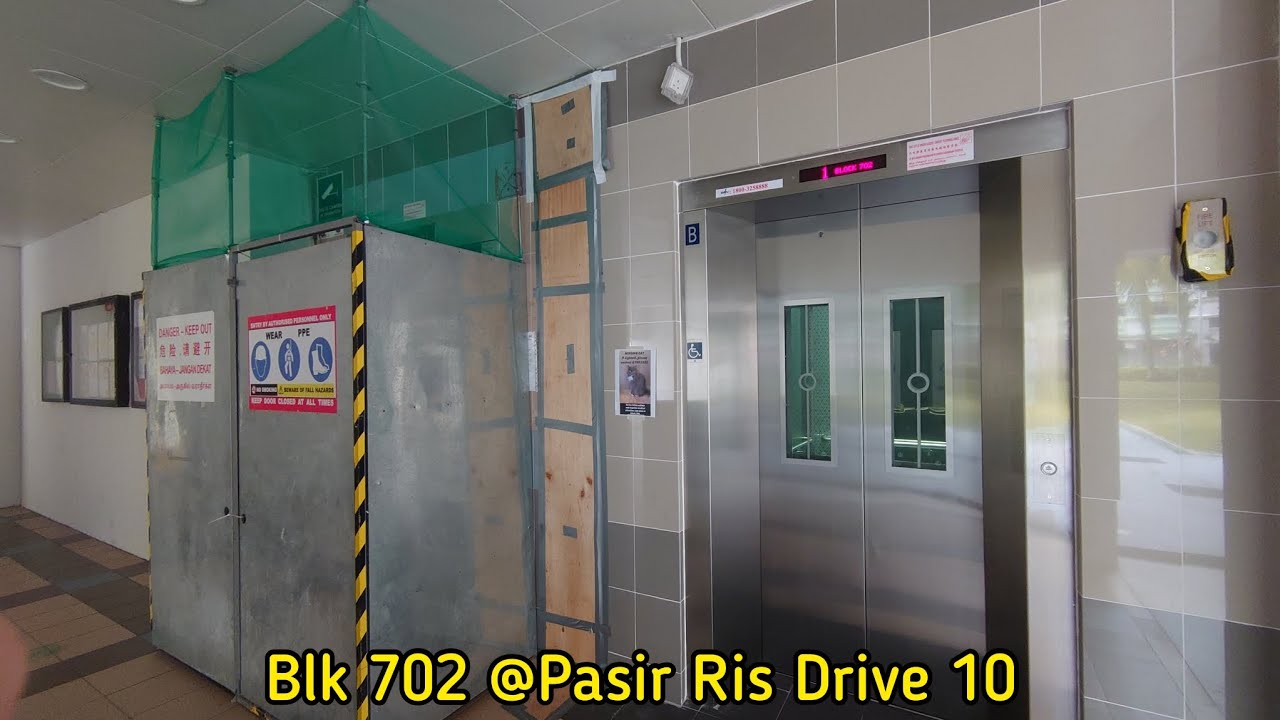 Blk 702 Pasir Ris - 2023 EM Elevator [Lift B] - YouTube