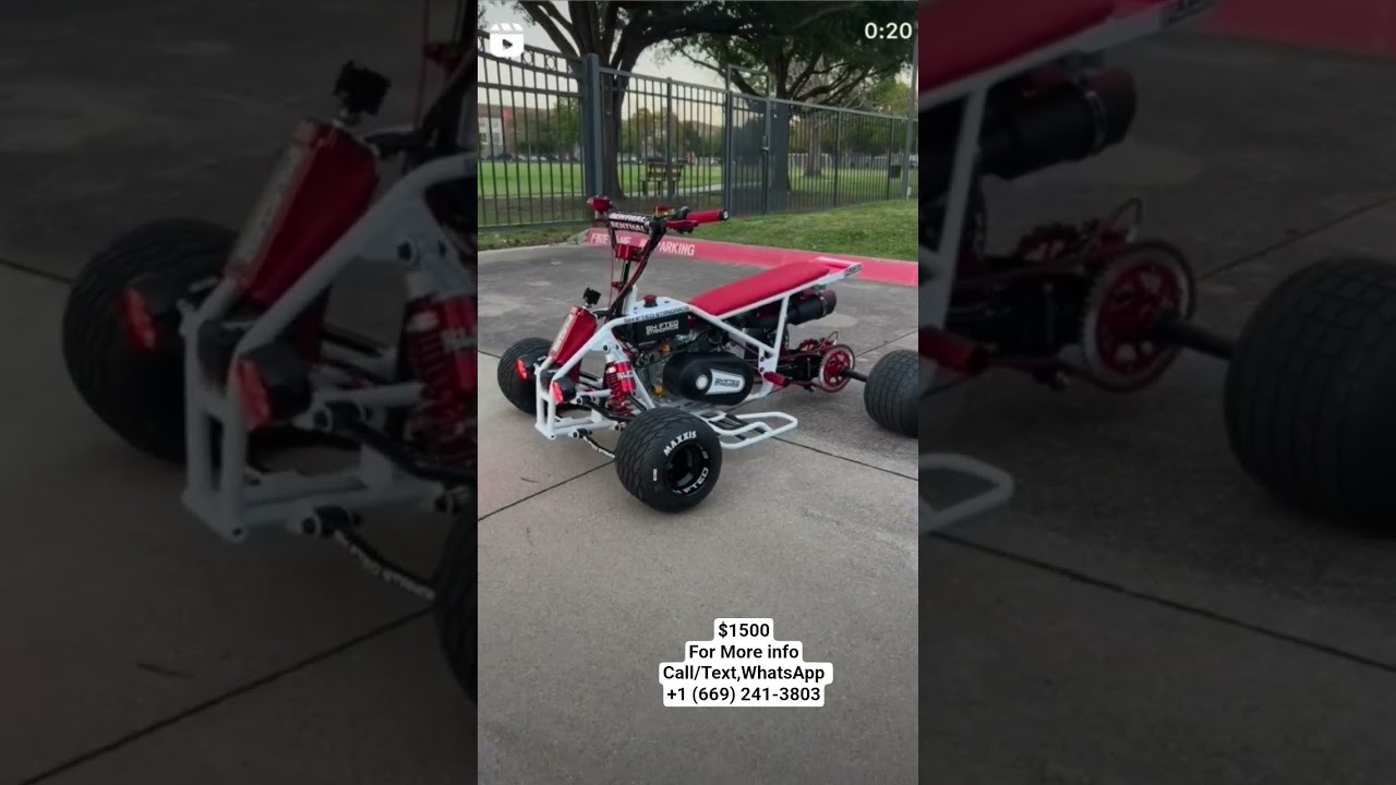 Mini Quad for life.  Get in touch today. For More info Email: thegaragekartel@gmail.com. 