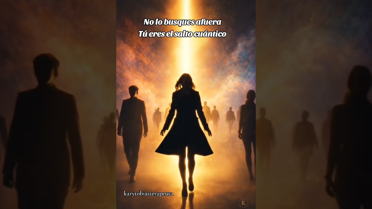 Tú eres el salto cuántico 