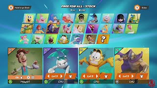 Nickelodeon All-Star Brawl - All Characters \& Stages + DLC (Hugh Neutron) *Updated*