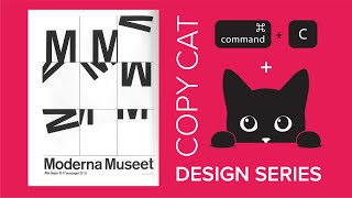 Copycat Design: Recreating the 1962 Moderna Museet Poster in Adobe Illustrator [EP06]