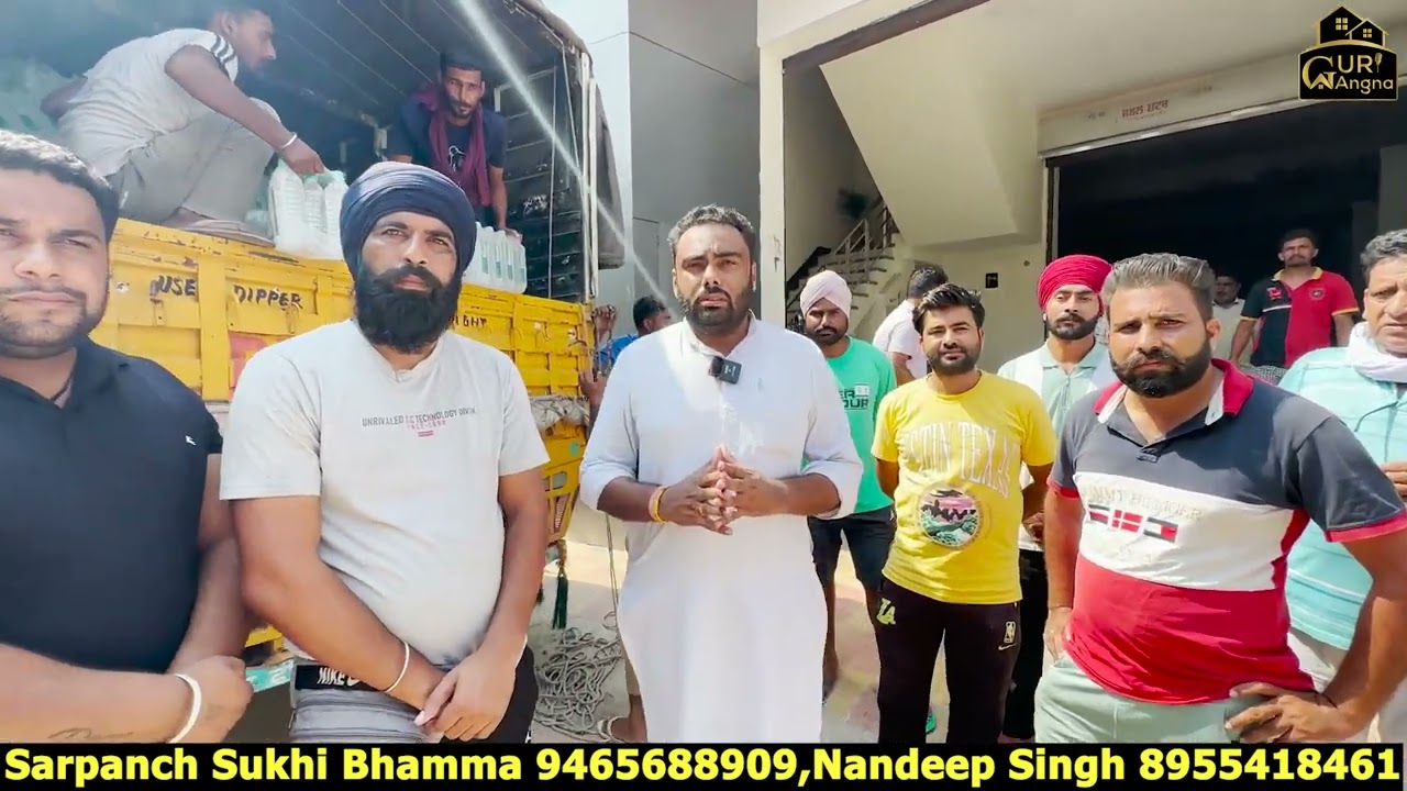 300 ਕਿਲੋਮੀਟਰ ਤੋਂ ਹੜ੍ਹ ਪੀੜਤ ਲੋਕਾਂ ਲਈ ਰਾਸ਼ਨ ਲੈਕੇ ਆਏ ਰਾਜਸਥਾਨ ਵਾਲੇ ਵੀਰ