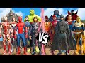 The avengers marvel comics vs justice league dc comics  remake battle part 1