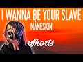 I Wanna Be Your Slave DRUM COVER #shorts