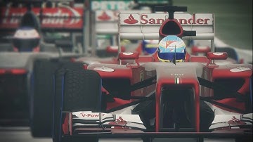 Every F1 Game intro F1 2010- F1 2016