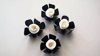 Easy paper flowers / How to make paper flowers /Paper craft by KovaiCraft