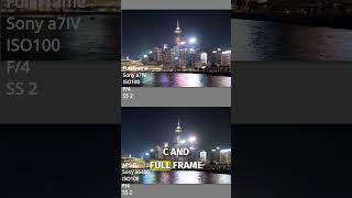 Full Frame vs APS C Low Light Comparsion