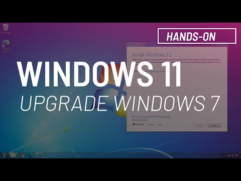 Windows 11: Upgrade process from Windows 7