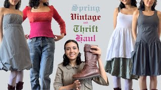 what's new in my closet⋆｡𖦹˚.★spring vintage & thrift haul⋆｡𖦹˚.★
