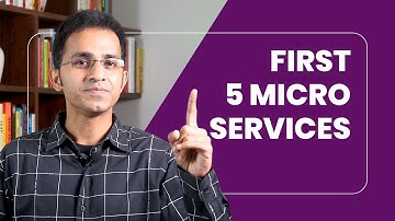 Extract These 5 Microservices First | SaaS Development | Swarnendu De