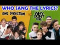 Who Sang the Lyrics Quiz