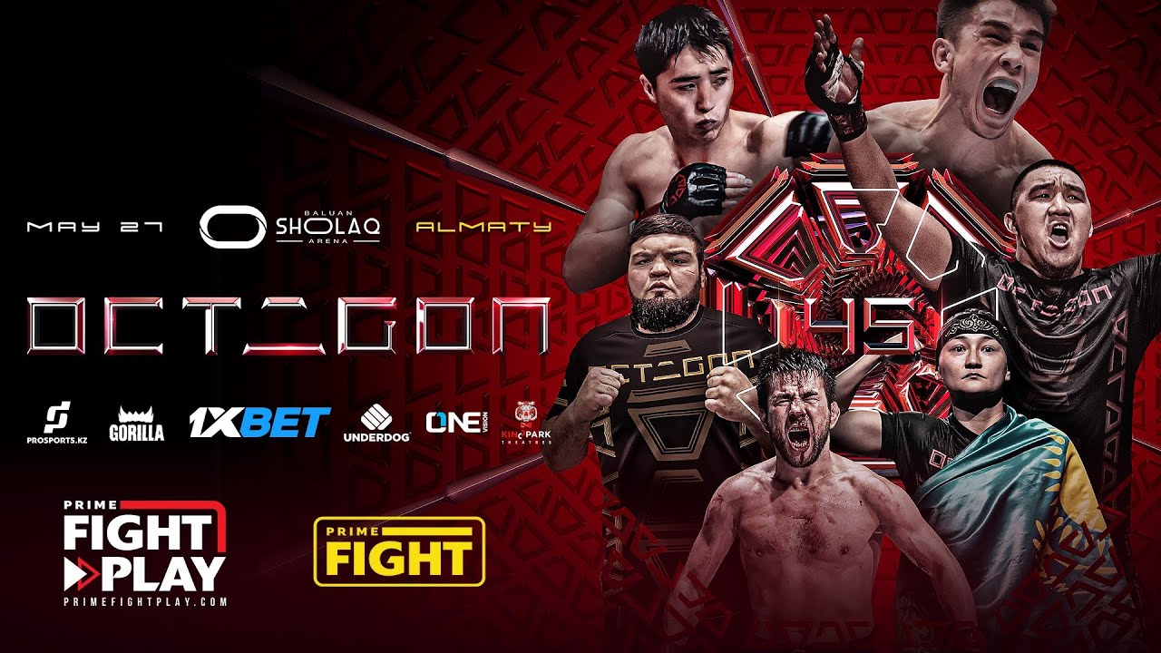 OCTAGON45 MMA 29.04.2023 WATCH LIVE on PRIME FIGHT HD and PRIMEFIGHTPLAY 