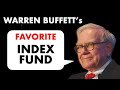 Warren Buffett: The BEST INDEX FUND