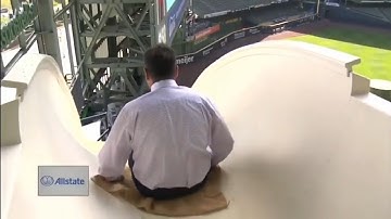 Dodgers Broadcast crew on David Vassegh going down Brewers Slide "Holy Crap" 8/17/22