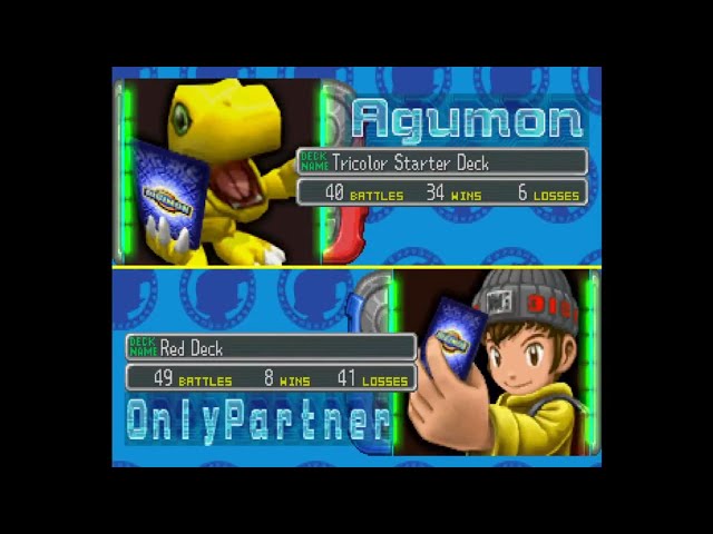 digimon digital card battle partners Digimon Digital Card Battle All Cards [PS1]