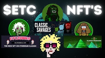 Ethereum Classic $ETC | More NFT Projects On The Immutable Blockchain!