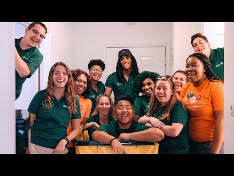 Moving in to