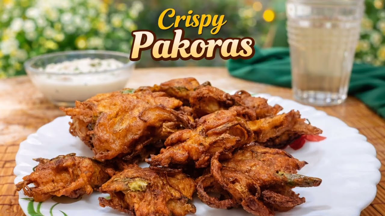 Iftar Special Onion Pakkavada Recipe/Kerala Style Onion Pakoda/Ulli Pakoda Snack/ ഉള്ളി പക്കോട 