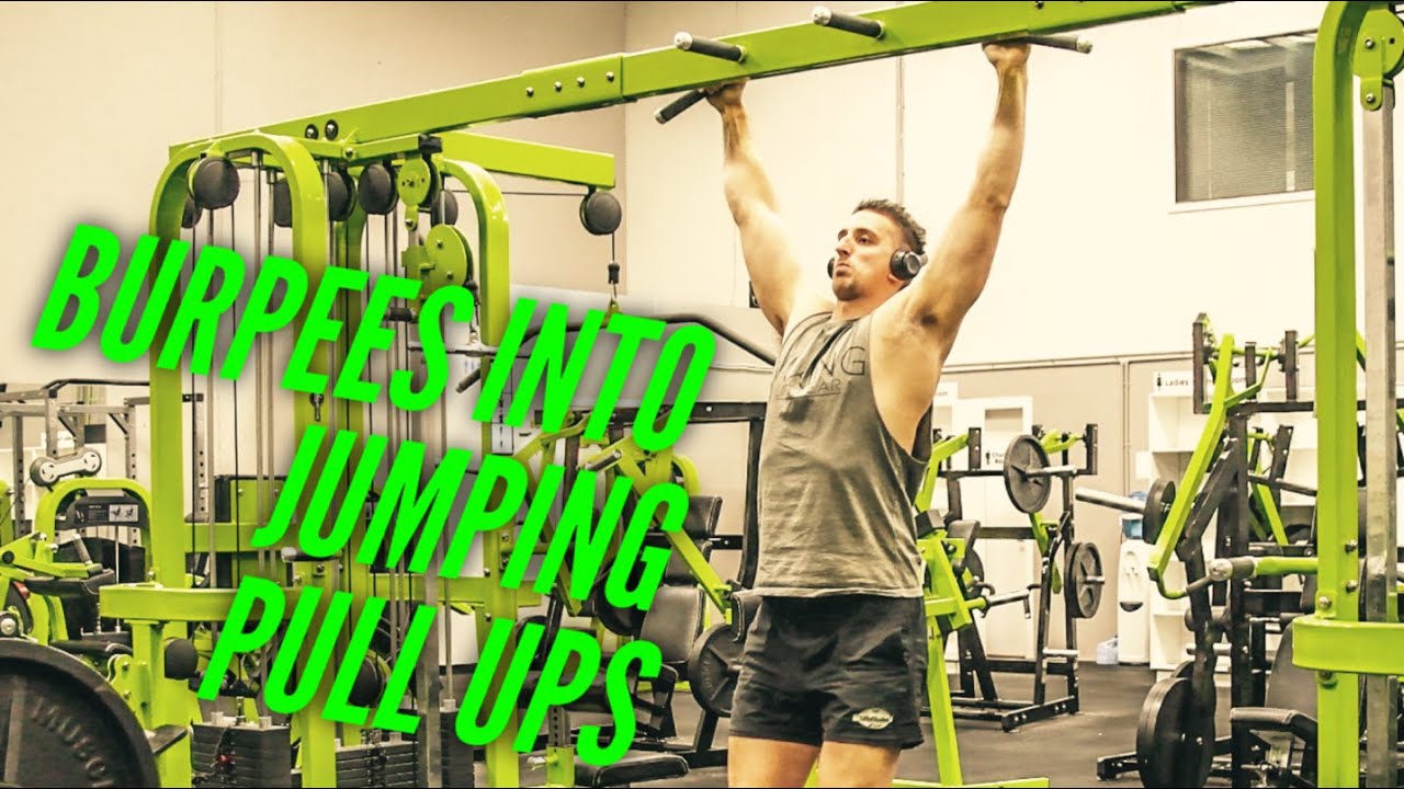 Burpee Into Jumping Pull Up YouTube