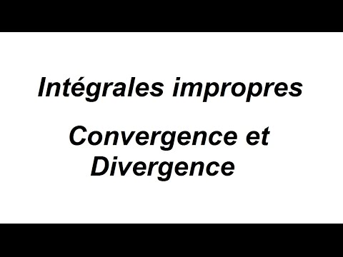 Vidéo: Le test intégral peut-il prouver la divergence ?