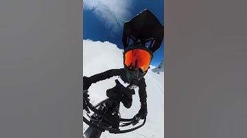 Man OUTRUNS Huge Avalanche On A Snowmobile And Almost Runs Into His Friend! This Is Wild! #nature