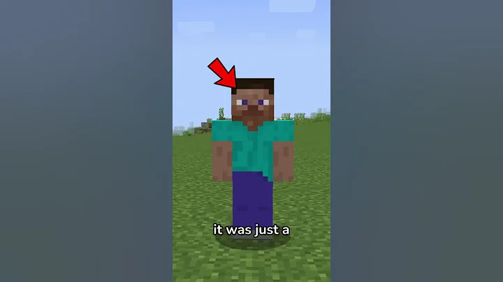 HEROBRINE may have been in MINECRAFT?? #shorts