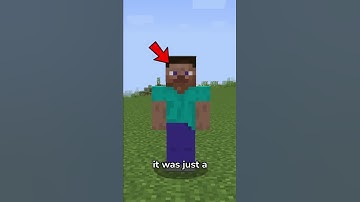 HEROBRINE may have been in MINECRAFT?? #shorts