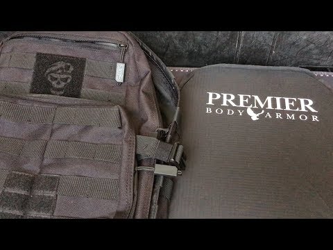 Bulletproof Backpack Project (Premier Body Armor)