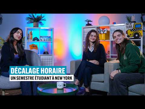 Décalage horaire : un semestre étudiant à New York avec Mélodie, Yona et Emma