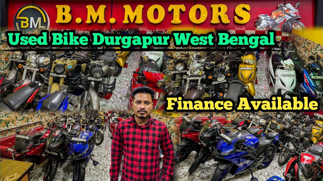 Second Hand Bike Showroom Durgapur West Bengal B.M Motors YouTube