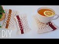 🍵DIY POSAVASOS en MACRAME (paso a paso) PRINCIPIANTES | DIY Macrame Coasters Tutorial