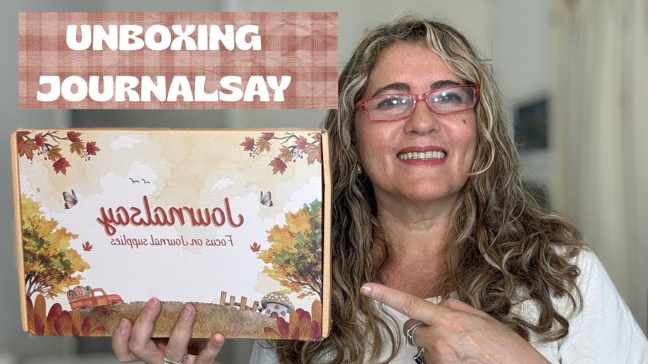 UNBOXING JOURNALSAY - Te muestro lo que me enviaron!! 🥰