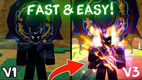 Blox Fruits Update 24 UNLOCKING DRAGON RACE V1-V3 COMPLETE GUIDE (FAST & EASY)