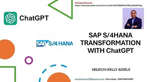 SAP S/4HANA & ChatGPT