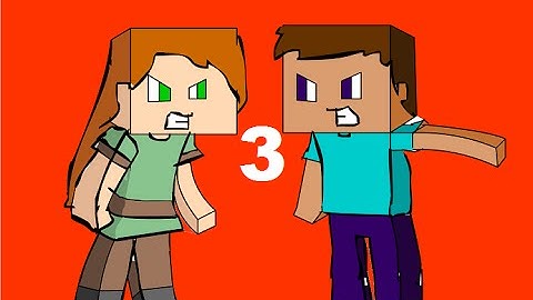 Alex vs Steve pt 3| Minecraft Short
