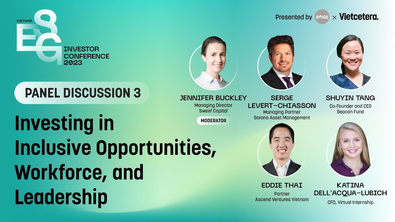 Investing in Inclusive Opportunities, Workforce, and Leadership | Panel Discussion 3 | Day 1