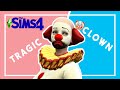 the tragic clown is FEMALE?? || Sims 4 Occult Baby Challenge #9