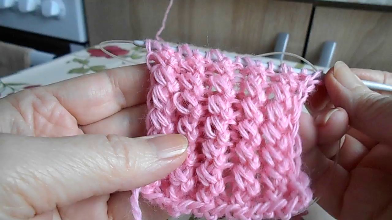 Узор 474 спицами - YouTube