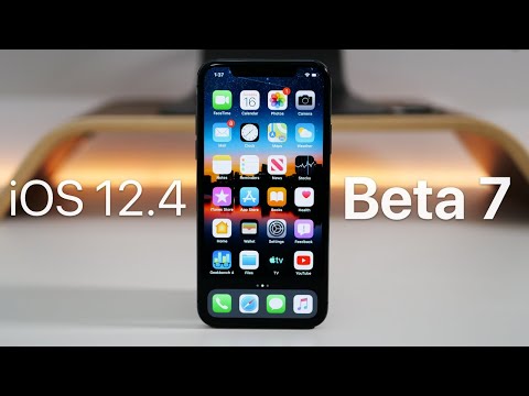 iOS 12.4 bèta 7: klaar, wat is er nieuw?