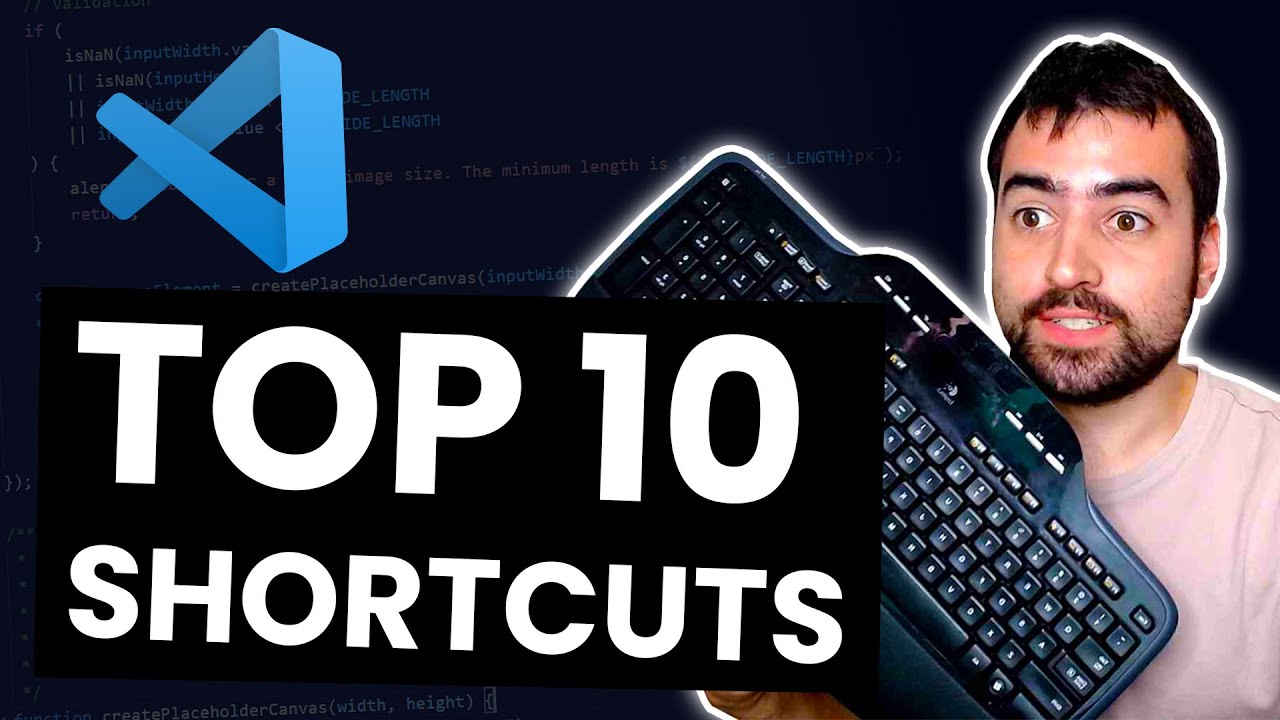 Top 10 VS Code Keyboard Shortcuts - YouTube