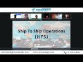 Boosting safety and expertise at sea! 🌊⚓ Charismight’s intensive Ship-to-Ship Operations Training