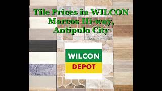 Wilcon Depot Tile Prices Philippines | Latest Prices 2020 - YouTube