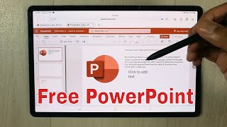 How To get Microsoft PowerPoint for free in Samsung Tablets (Tab S8 plus) screenshot 4
